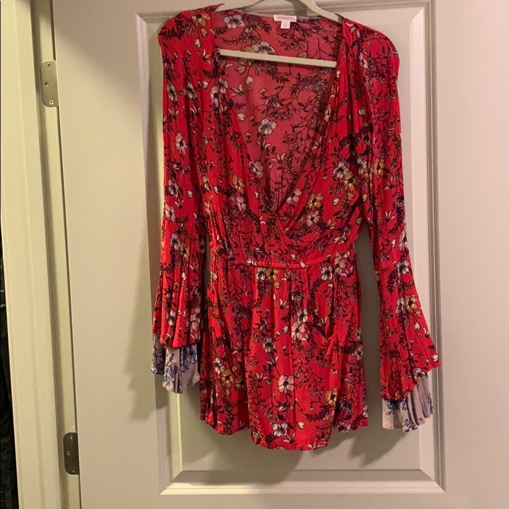 Long sleeve romper